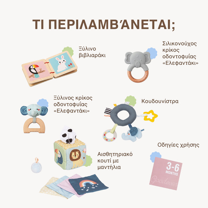 BabyBox — Σετ παιχνιδιών για τον πρώτο χρόνο (0–12 μηνών)