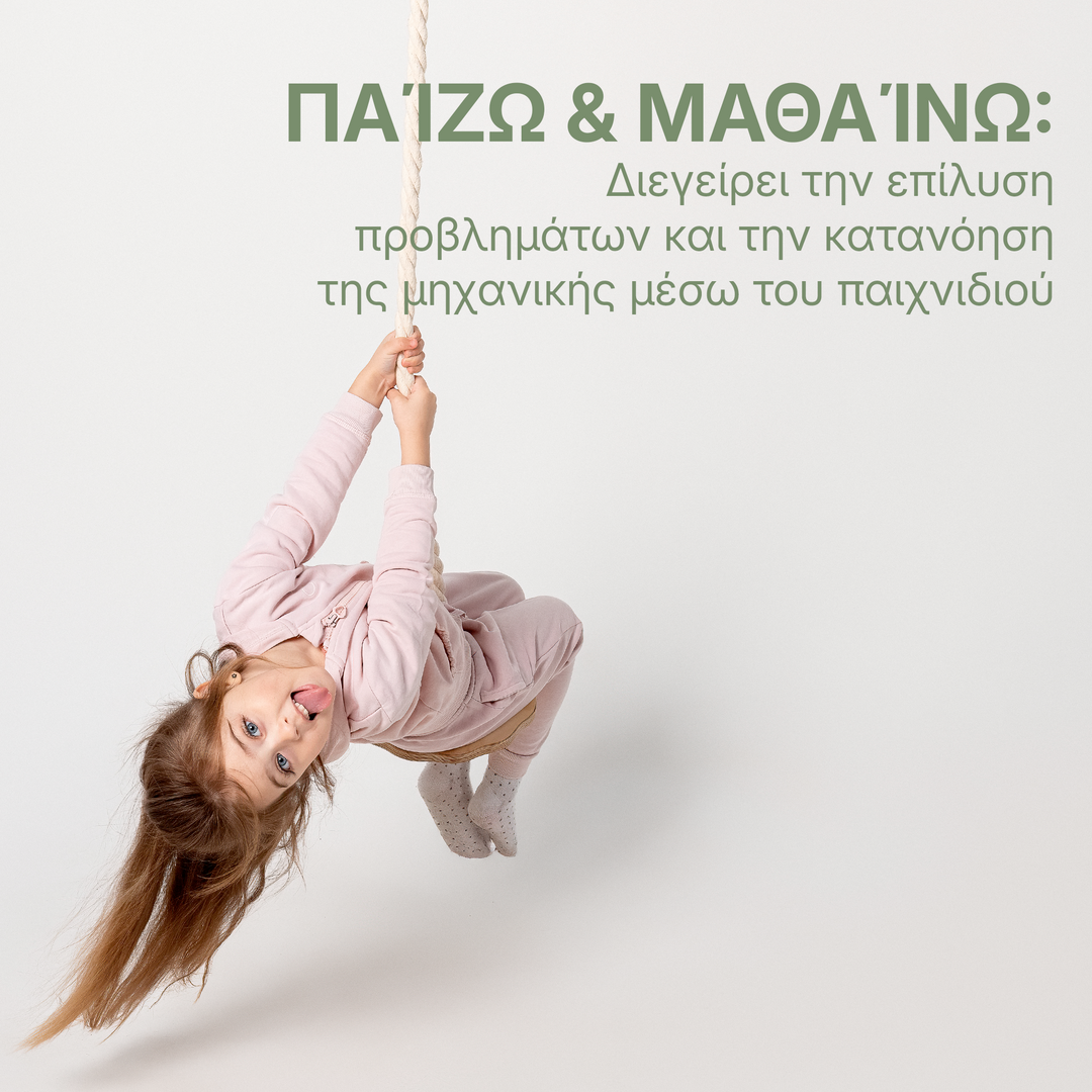 Σετ κούνιες 3 σε 1: Σκάλα με σχοινί + Δαχτυλίδια γυμναστικής + Κούνια με σχοινί σε σχήμα δίσκου
