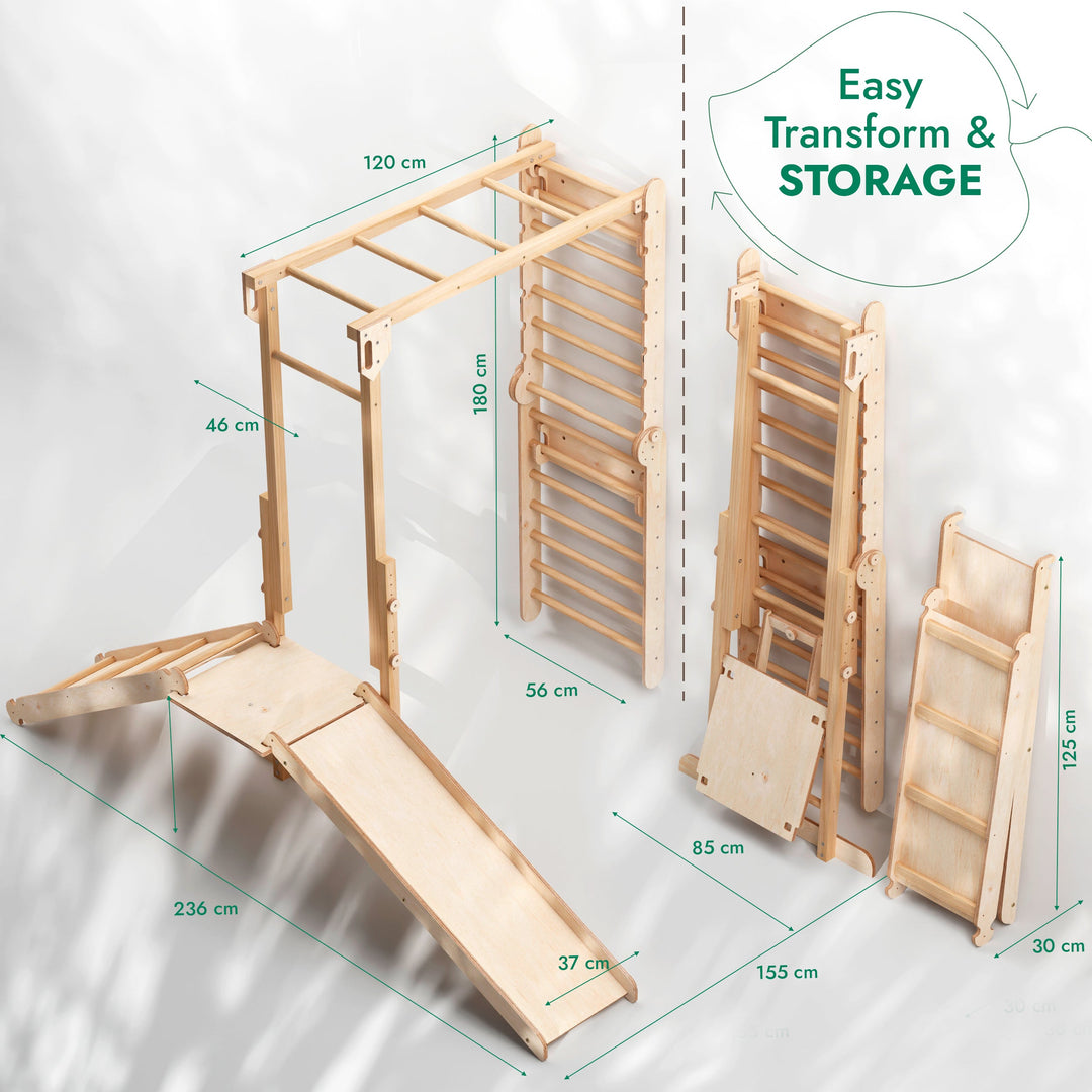 Σετ παιχνιδιού ζούγκλας για Σουηδικούς τοίχους