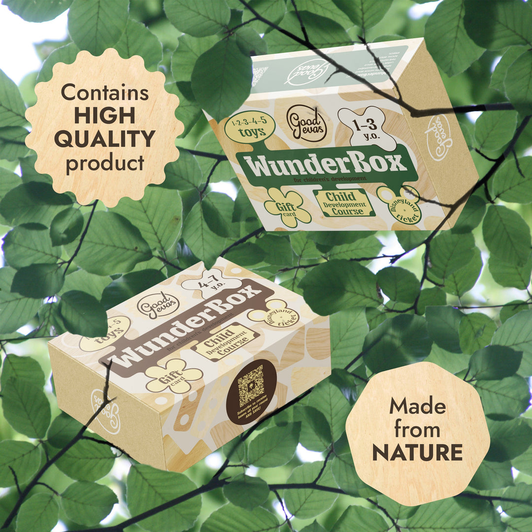 WunderBox 1–3 ετών – Αναπτυξιακό κουτί για μικρά παιδιά