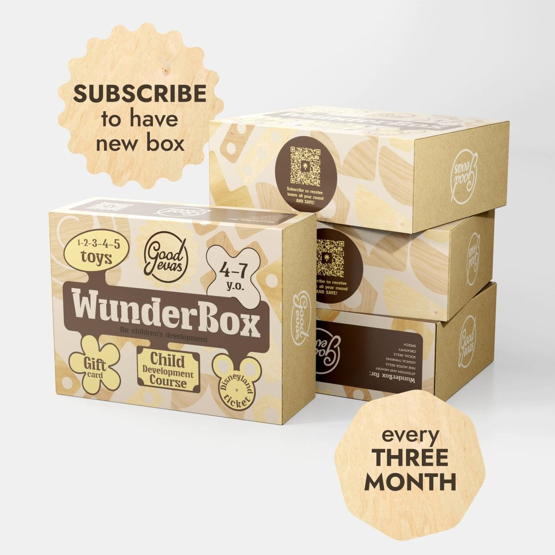 WunderBox 4–7 ετών – Αναπτυξιακό κουτί για παιδιά