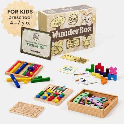 WunderBox 4–7 ετών – Αναπτυξιακό κουτί για παιδιά
